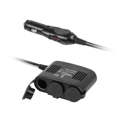 Rozgałęziacz gniazda zapalniczki x3 z gniazdem zapalniczki master+USB