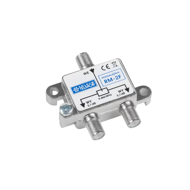 Rozgałęźnik 2-krotny małostratny RM 2F-TELMOR
