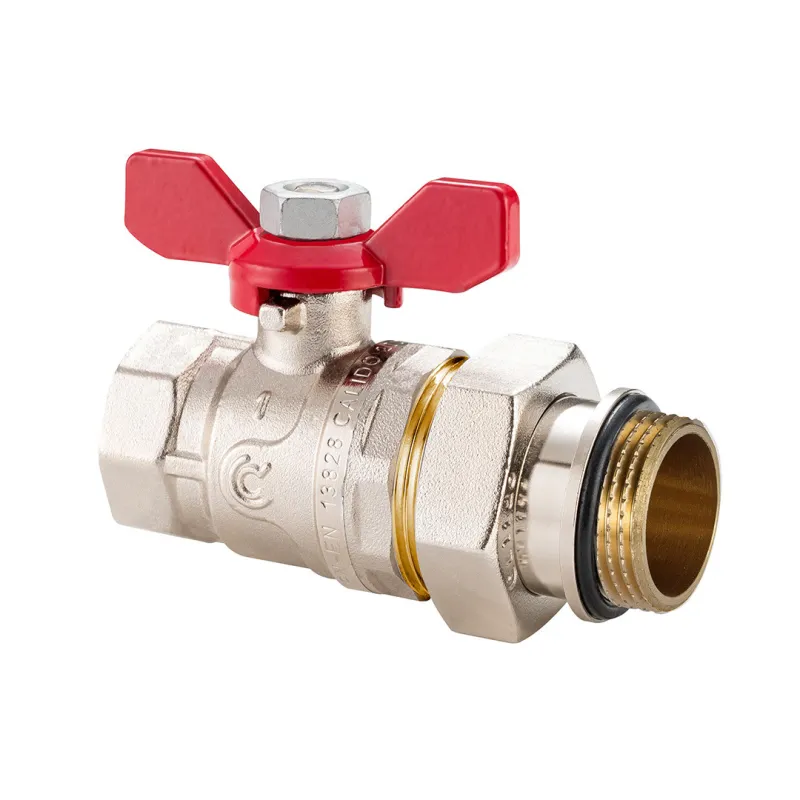 Seria S30 - zawór wodny, kulowy, GW/GZ 1/2" z półśrubunkiem i o-ringiem Seria S30 - zawór wodny, kulowy, GW/GZ 1/2" z półśrubunkiem i o-ringiem