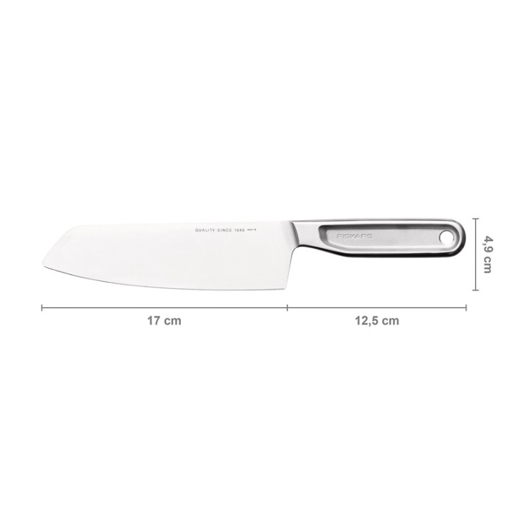 Nóż Santoku 16 cm All Steel