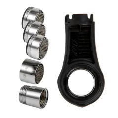 TUCAI Napowietrzacz M24 – Zestaw 3 sztuk – Oszczędzaj wodę i pieniądze każdego dnia