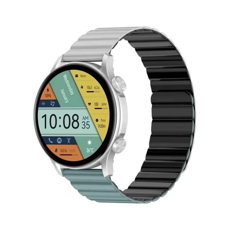 Smartwatch KIESLECT KRPRO silver