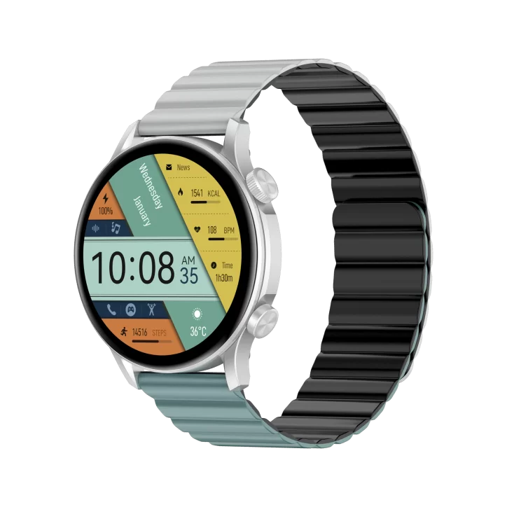 Smartwatch KIESLECT KRPRO silver