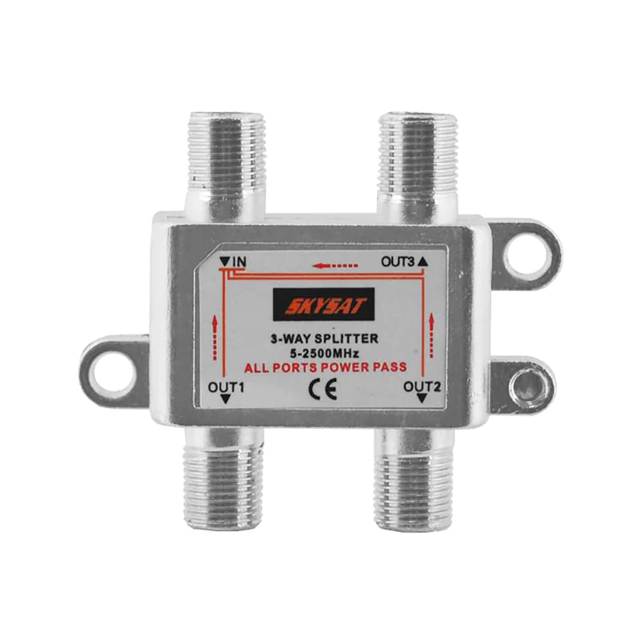 Splitter 3way 5-2450MHz LX5103 Splitter 3way 5-2450MHz LX5103