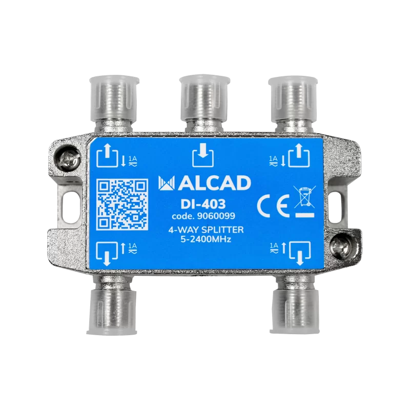 Splitter 4 wyjścia DC path DI-403 ALCAD