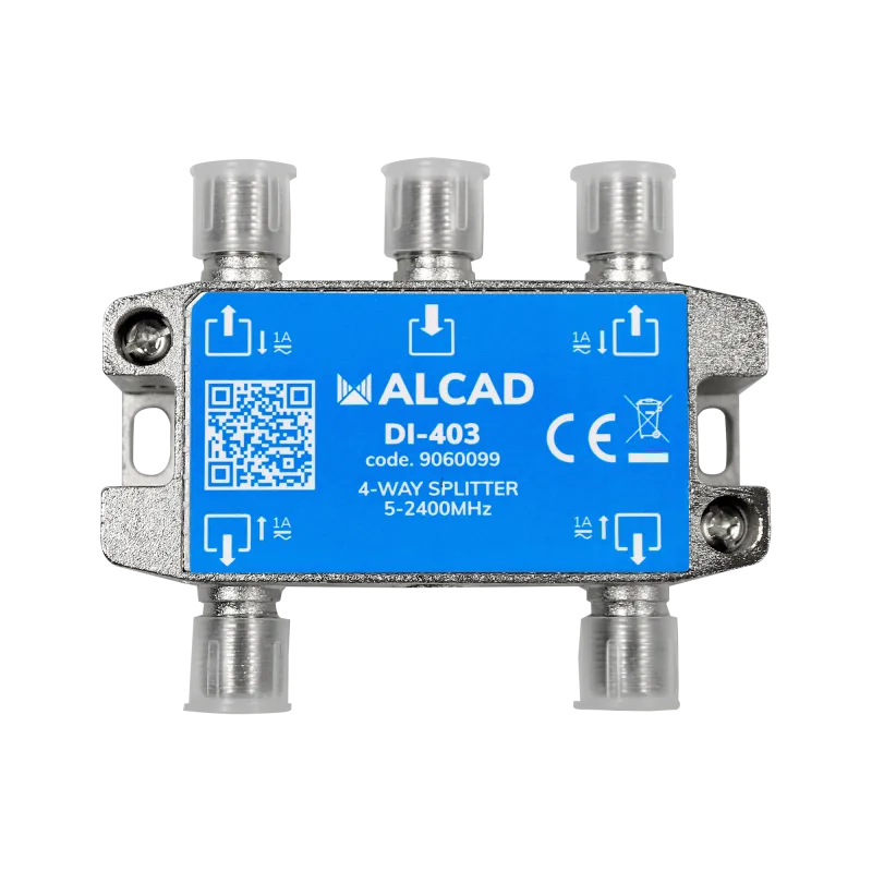 Splitter 4 wyjścia DC path DI-403 ALCAD