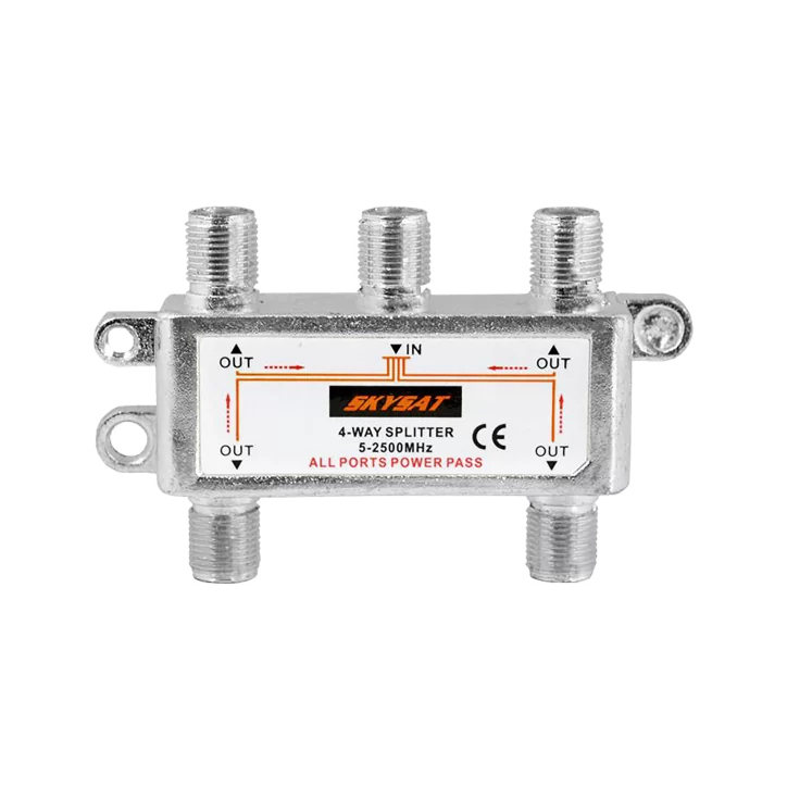 Splitter 4way 5-2450MHz LX5104 Splitter 4way 5-2450MHz LX5104