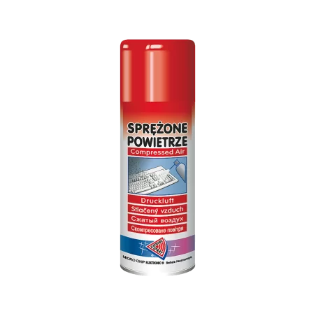 Sprężone powietrze 400ml.-palne MICROCHIP ART.015