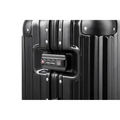 Średnia walizka na kółkach Kruger&Matz czarna