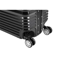 Średnia walizka na kółkach Kruger&Matz czarna