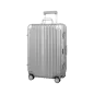 Średnia walizka na kółkach Kruger&Matz srebrna