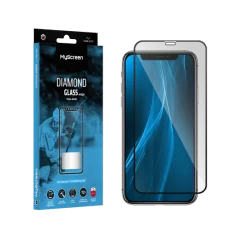 Szkło ochronne MyScreen DIAMOND GLASS LITE edge FULL GLUE czarne Apple iPhone X/Xs/11 Pro