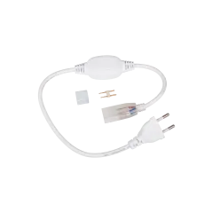 Sznur diodowy mini neon dwustronny 10m, 7.4W, 230V, ciepły biały