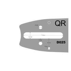 Prowadnica 15 .325 1.6mm SUGIHARA D025 Stihl