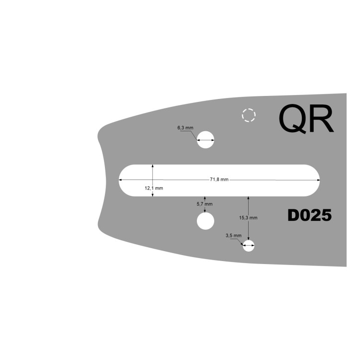 Prowadnica 15 .325 1.6mm SUGIHARA D025 Stihl