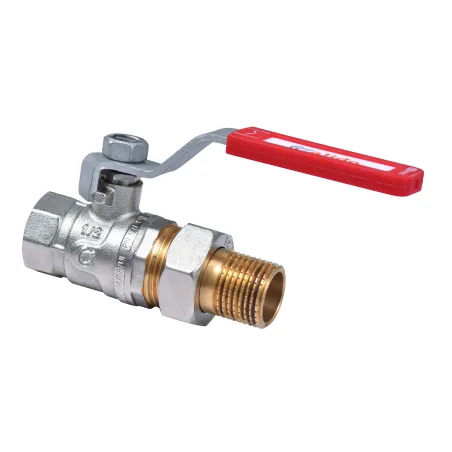 Zawór wodny kulowy kątowy GW/GZ 3/4” Calido S30 z półśrubunkiem