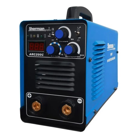Spawarka Sherman ARC 200C (230V, 200A/60% IGBT, wyświetlacz)