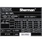 Spawarka Sherman MIG 180FL (230V, 180A/60%, IGBT,2R,spaw. bez gazu, wyświetlacz)
