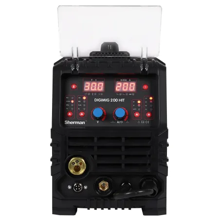 Spawarka Sherman DIGIMIG 200 HIT (230V 200A/60% IGBT, 2R, 2T/4T, ster cyfr., synergia)