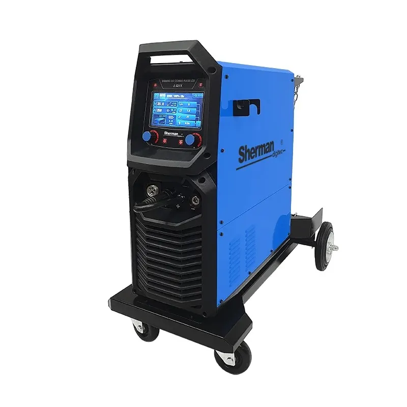 Spawarka Sherman DIGIMIG 351 COMBO PULSE LCD (3x400v,350A/60% IGBT, 4R, puls, podwójny puls, ster.cyfr., synergia) Spawarka Sherman DIGIMIG 351 COMBO PULSE LCD (3x400v,350A/60% IGBT, 4R, puls, podwójny puls, ster.cyfr., synergia)