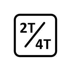 2T-4T