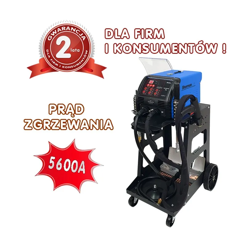 Sherman zgrzewarka car spotter F60 400V * 2 lata gwarancji dla firm i konsumentów * Sherman zgrzewarka car spotter F60 400V * 2 lata gwarancji dla firm i konsumentów *