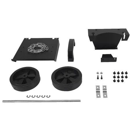 Półka na butlę Sherman z kompletem kół do MIG 200 SMART