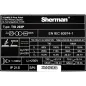 Spawarka Sherman TIG 202P (230V, 200A/60%, IGBT, puls, 2T/4T, wyświetlacz)