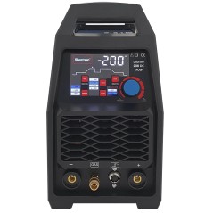 Spawarka Sherman DIGITIG 208 DC MULTI (230V, 200A/60% IGBT, puls, 2T/4T, pamięć, ster.cyfr.)