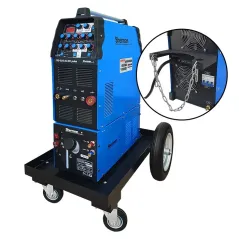 Spawarka Sherman zestaw: TIG 320 AC/DC pulse, chłodnica WS-7,5LT, wózek platformowy TIG