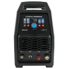 Przecinarka plazmowa Sherman CUTTER 42 COMPRESSOR (230V, 40A/60% IGBT, gr.cięcia 20mm, wyświetlacz LED)