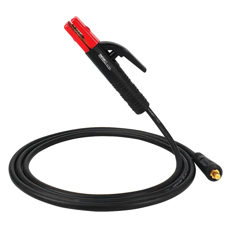 Sherman przewód elektrodowy 200A wtyk 10/25 Cu 25mm2 3m X60 Sherman przewód elektrodowy 200A wtyk 10/25 Cu 25mm2 3m X60