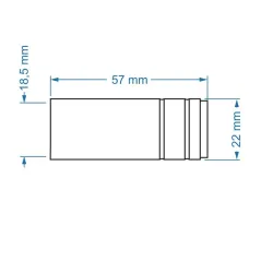 Dysze gazowe typu BINZEL TW-25 cylindryczna fi 18 [10szt]*