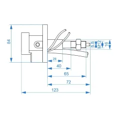 gniazdo-Euro-male-wymiary