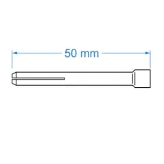 Tuleja zaciskowa TIG 2,4 U-201 (T-17, 18, 26) miedziana
