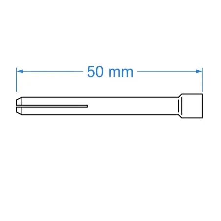 Tuleja zaciskowa TIG 2,4 U-201 (T-17, 18, 26) miedziana