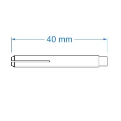 Tuleja zaciskowa TIG 1,0 Jumbo 40mm U-126 (T9,20)