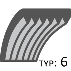 Pasek Weibang WBGT6813-TE CZĘŚĆ ORYGINALNA /28x786/