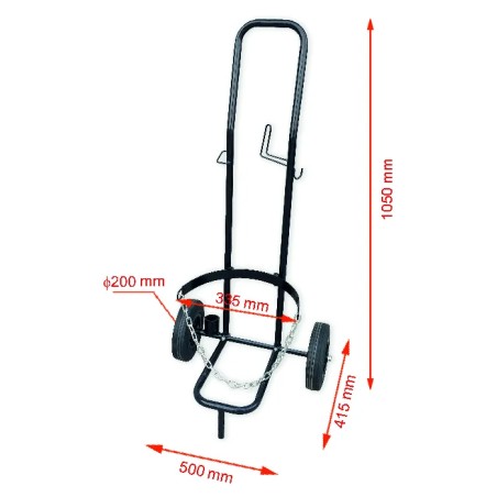 Wózek do butli LPG 11kg