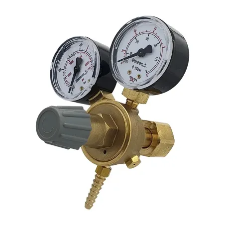 Reduktor seria MINI Ar/CO2 MINI z 2 manometrami G1/4"RH (CZ/SK)