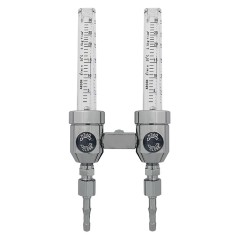Rotametr podwójny z zaworem