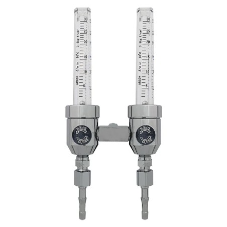 Rotametr podwójny z zaworem