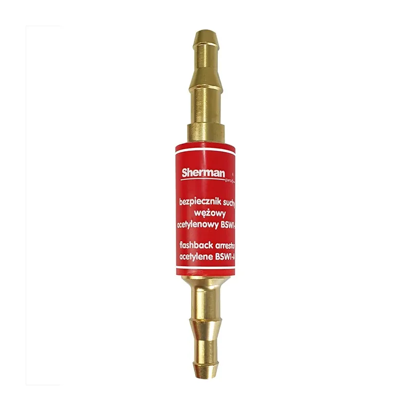 Bezpieczniki Sherman-profi acetylenowy wężowy BSW1-A Bezpieczniki Sherman-profi acetylenowy wężowy BSW1-A