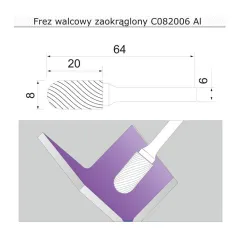 frezy-walcowe-zaokraglone-do-aluminium-C082006Al-rysunek-700