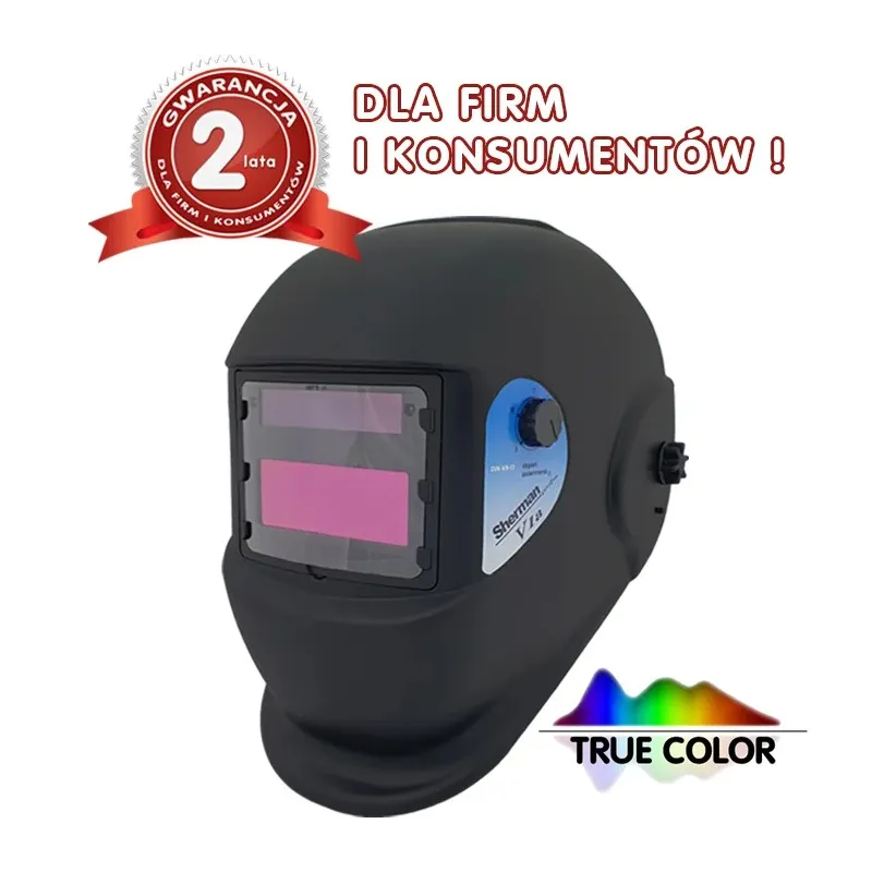 Przyłbica automatyczna V1a czarna * 2 lata gwarancji dla firm i konsumentów * Przyłbica automatyczna V1a czarna * 2 lata gwarancji dla firm i konsumentów *