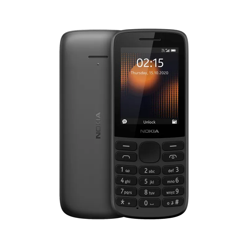Telefon GSM Nokia 215 4G czarny