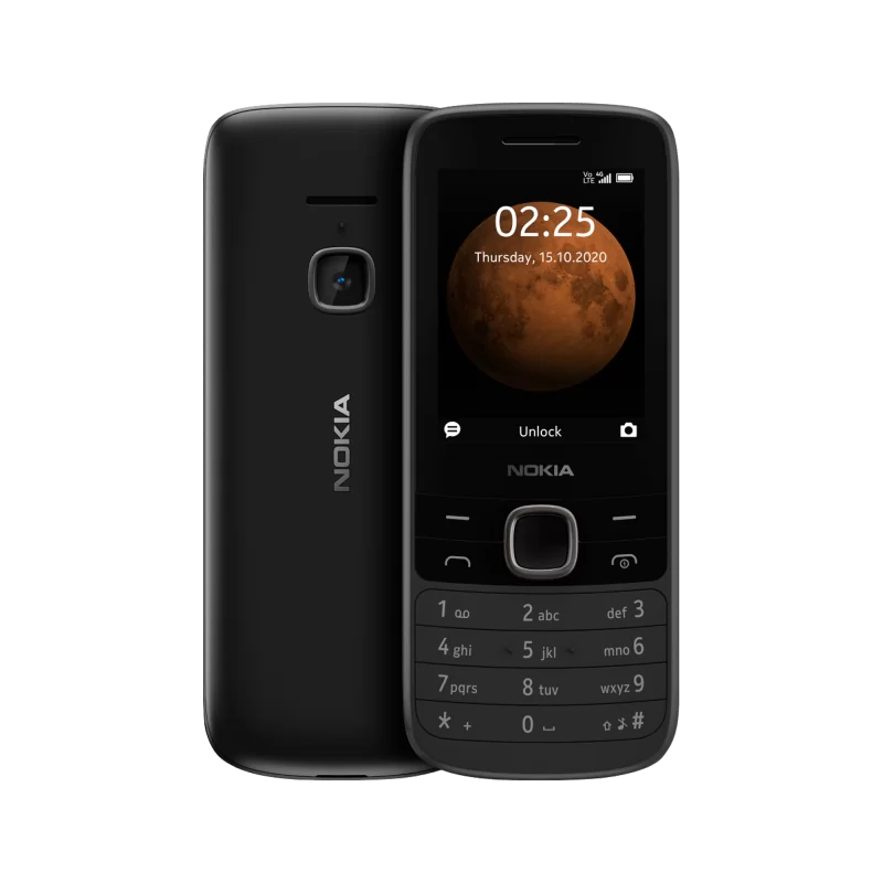 Telefon GSM Nokia 225 4G czarny