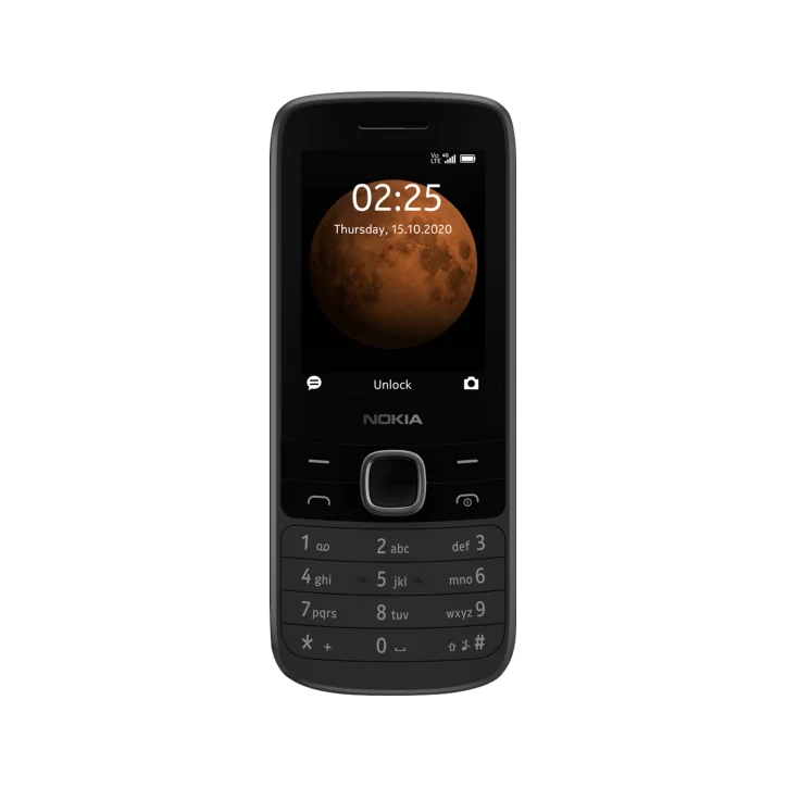 Telefon GSM Nokia 225 4G czarny