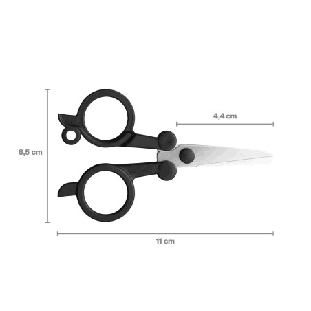 Nożyczki składane podróżne 11 cm Functional Form ReNew