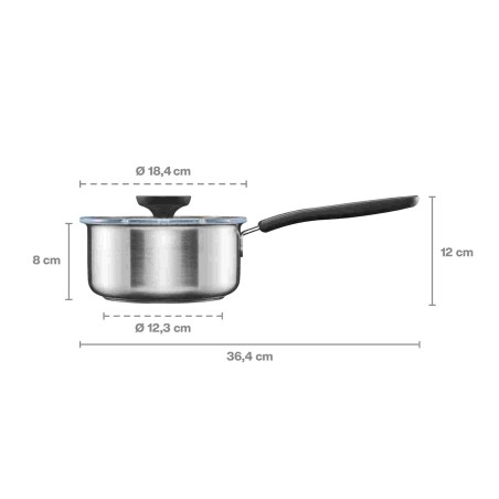 Rondel 1,5 l z pokrywką Functional Form